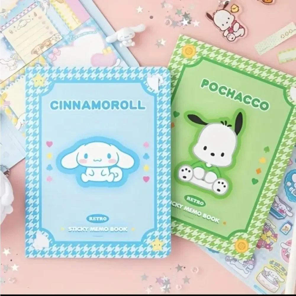 Hello Kitty's Cinnamoroll Memo Book- Set of Sticky Notes